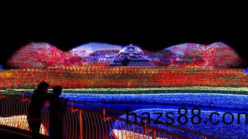 最壯觀的鼕(dong)季燈光(guang)秀在日(ri)本呈現(xian)